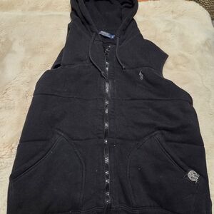 Black Zip-Up Hoodie